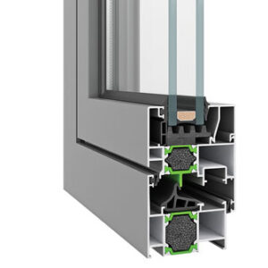 W450 - Термоизолационен систем Tilt & Turn